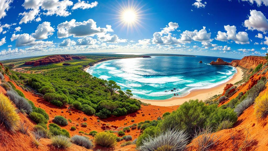 diverse arid coastal climate