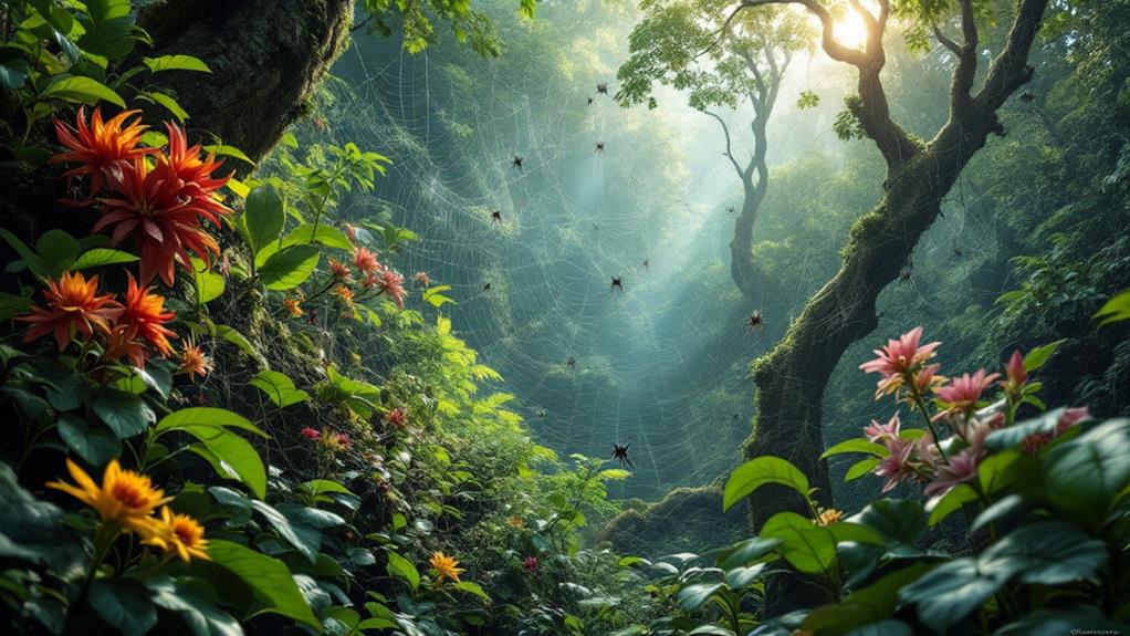 australian spider habitats overview