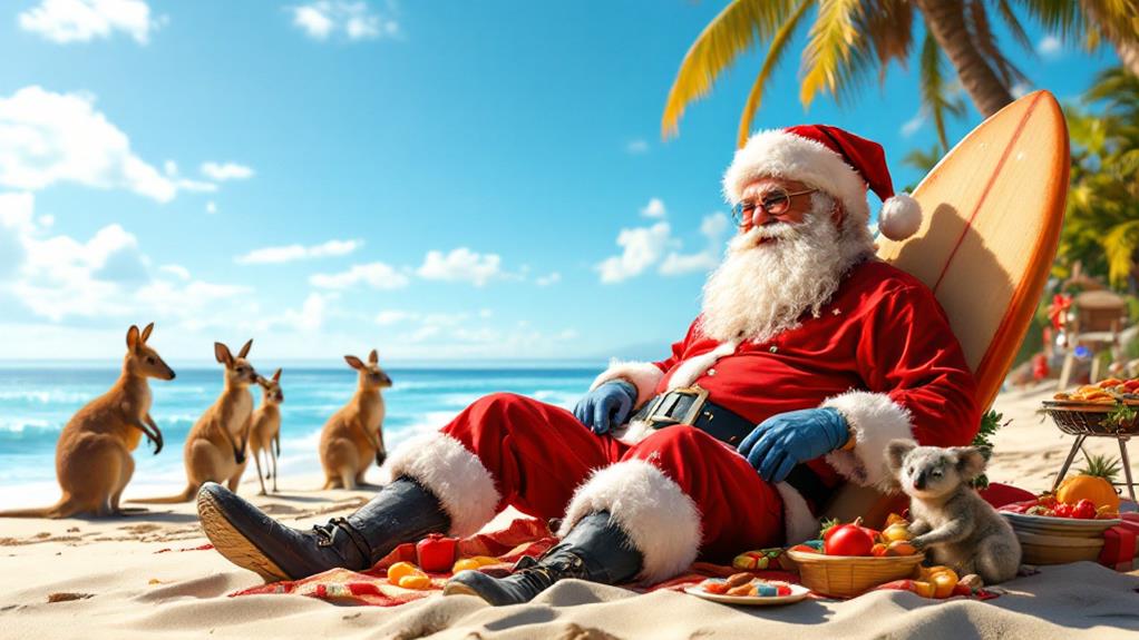santa s australian summer adventure