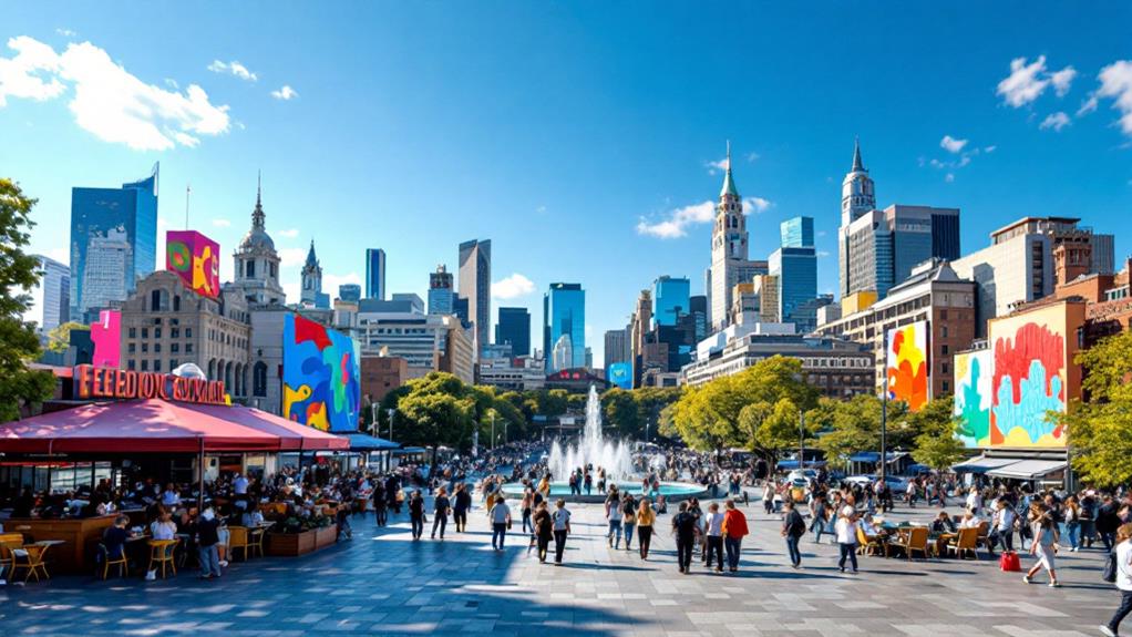 explore federation square attractions