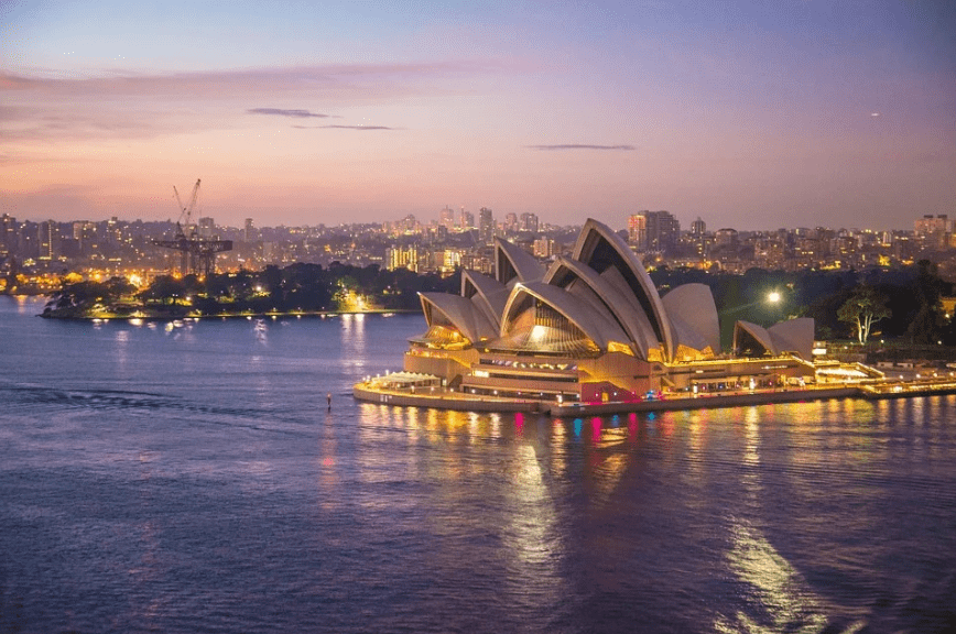 a Sydney opera house