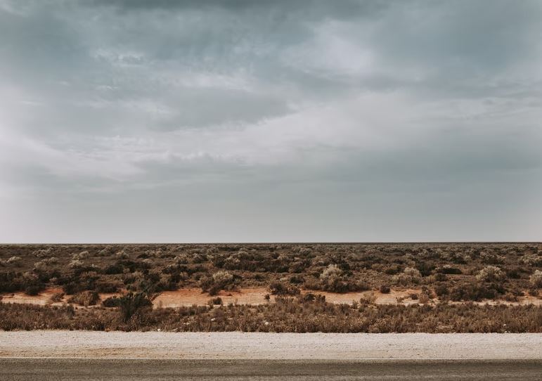 The Nullarbor Plain, South Australia heading to Western Australia