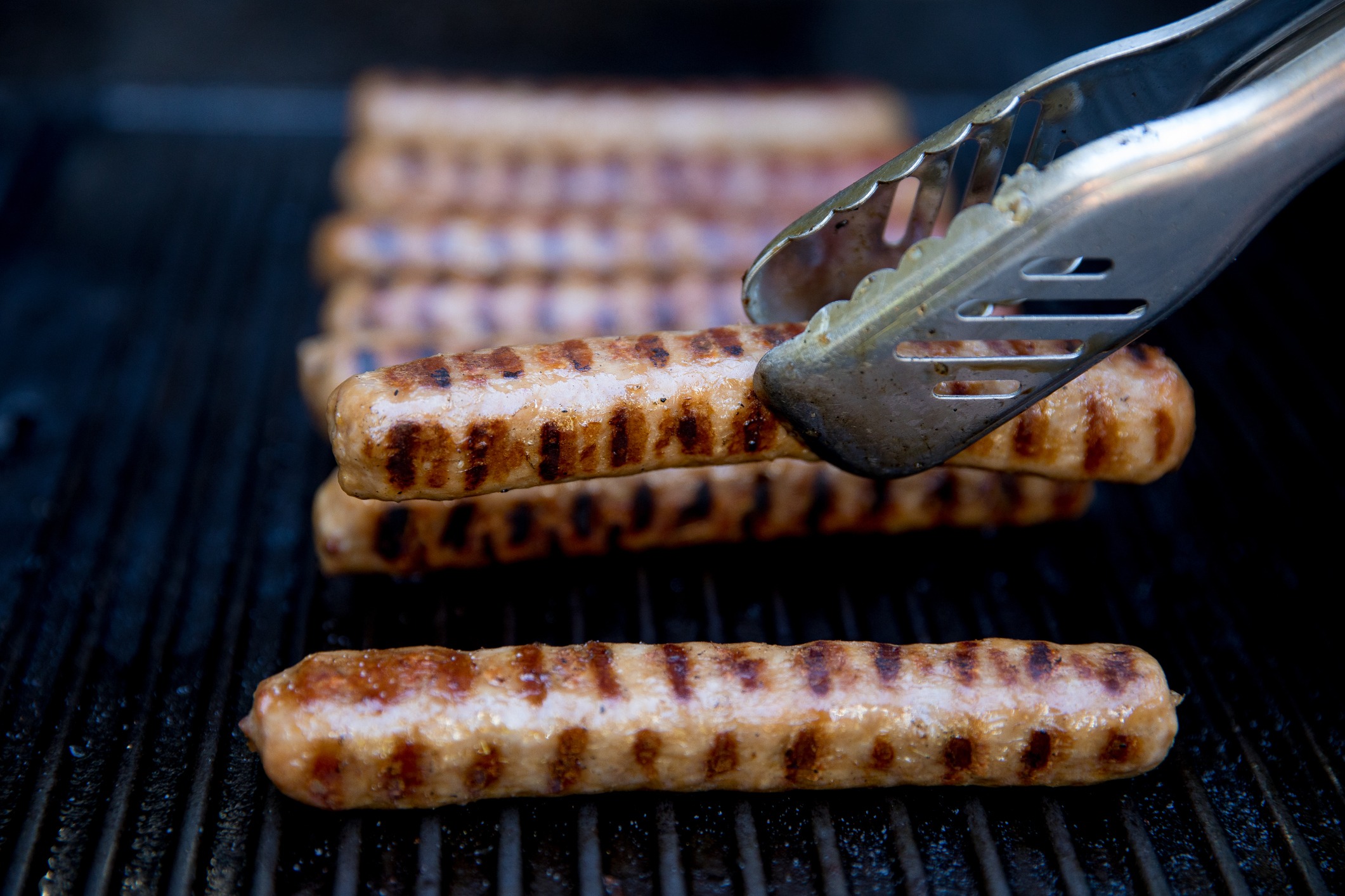 sausages-on-a-barbecue